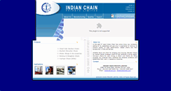 Desktop Screenshot of indianchain.com